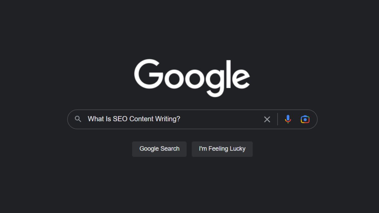 What is SEO content writing?